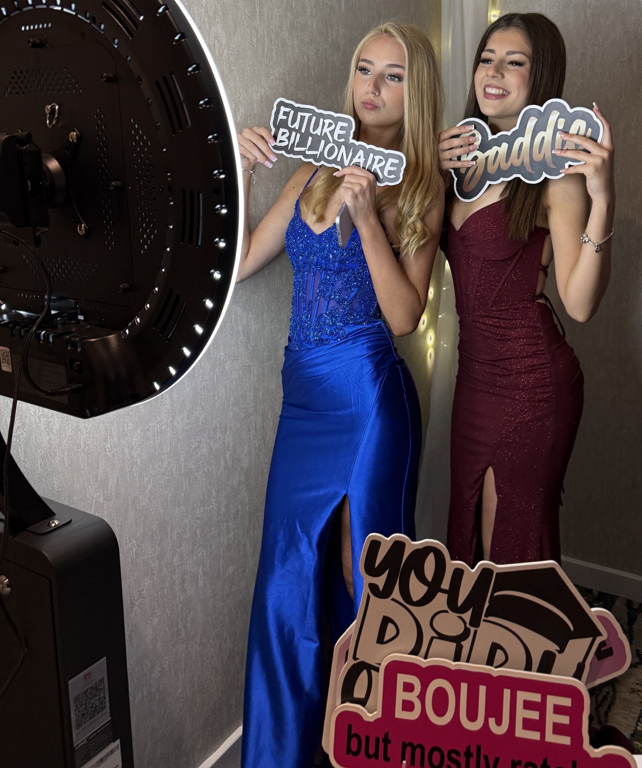 Prom photo booth event